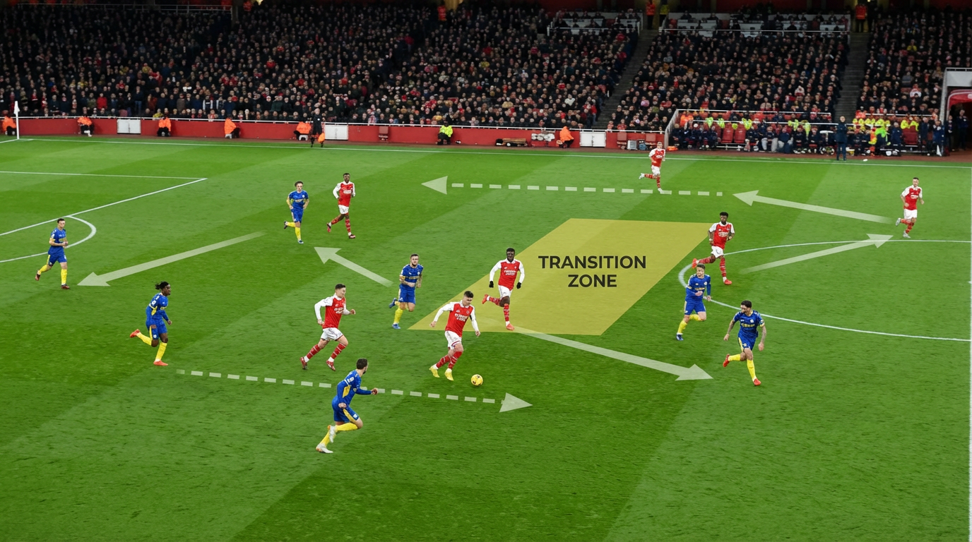 Football Tactical Breakdown: Transition Phases Explained