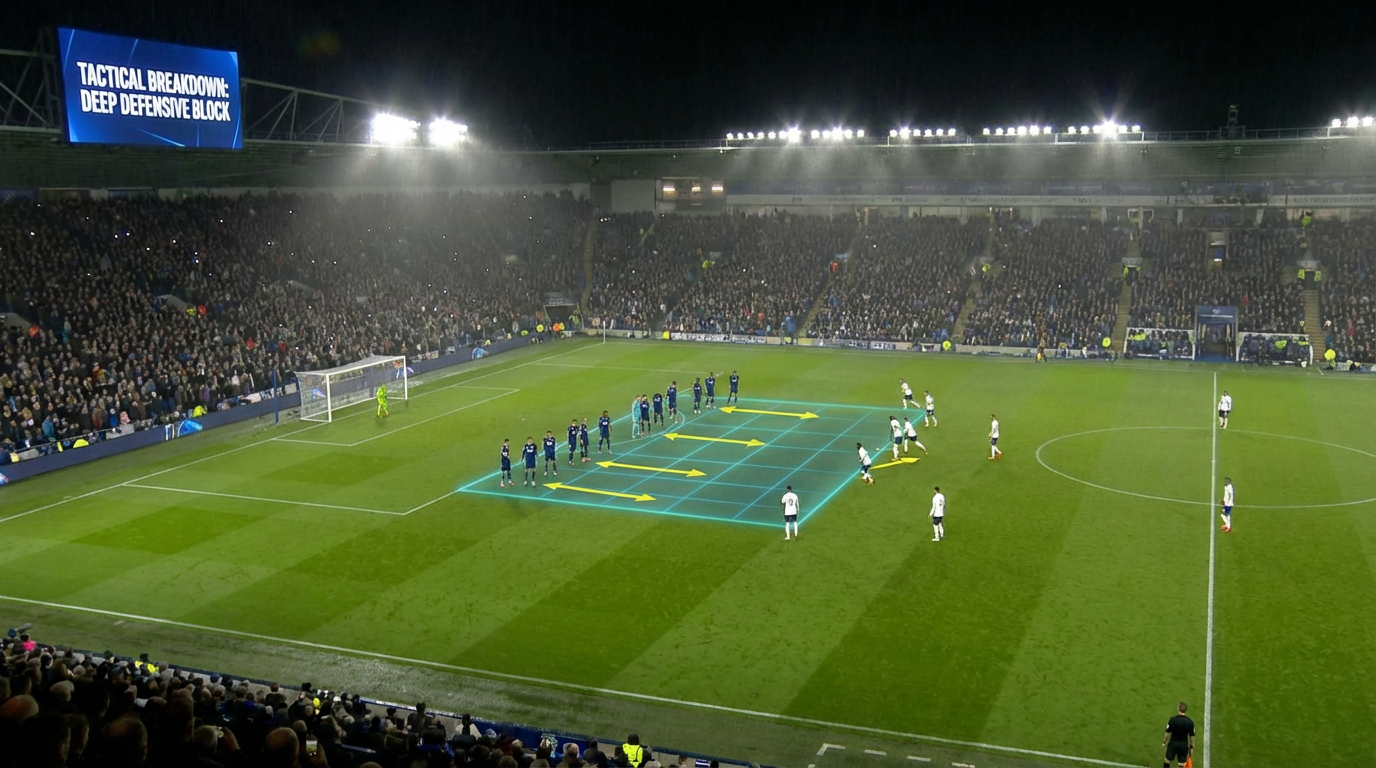 Football Match Analysis: Defensive Shape Under Pressure
